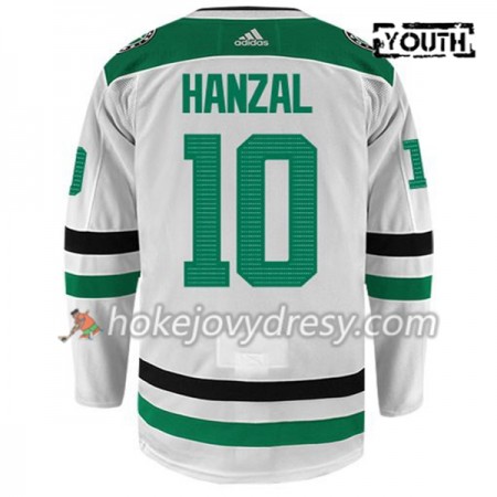 Dětské Hokejový Dres Dallas Stars MARTIN HANZAL 10 Adidas Bílá Authentic
